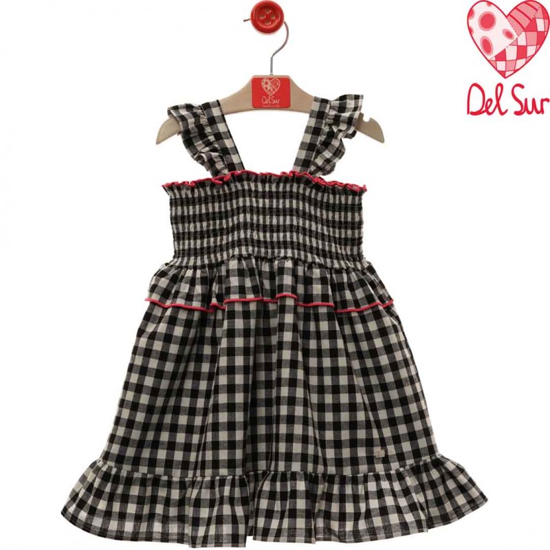 VESTIDO TIRANTE CUADRO VICHY