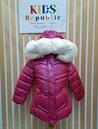 ABRIGO PLUMAS NIÑA FUCCIA